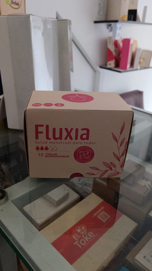 Kit de 15 toallas higiénicas biodegradables